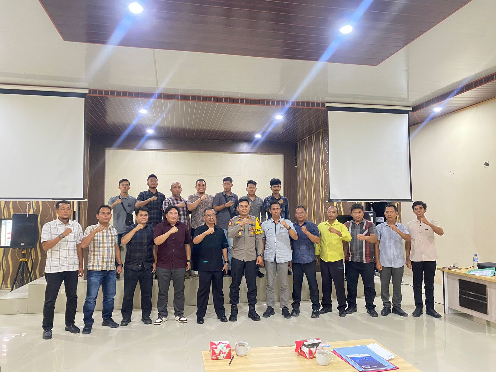 Waka Polres Mesuji Dampingi Tim Polda Lampung dalam Kegiatan Supervisi Direktorat Intelkam Polda Lampung di Polres Mesuji