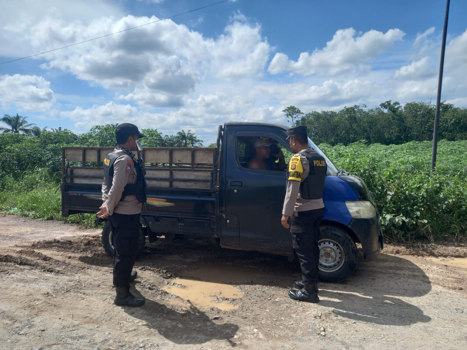 Polsek Tanjung Raya Patroli  Rutin dan intens di Wilayah Kecamatan Tanjung Raya