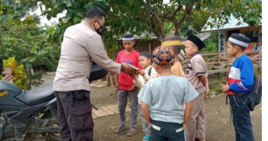 Aipda Andi Ikbal, Polisi Pejuang Literasi untuk Anak-anak Salebba Bone Jakarta