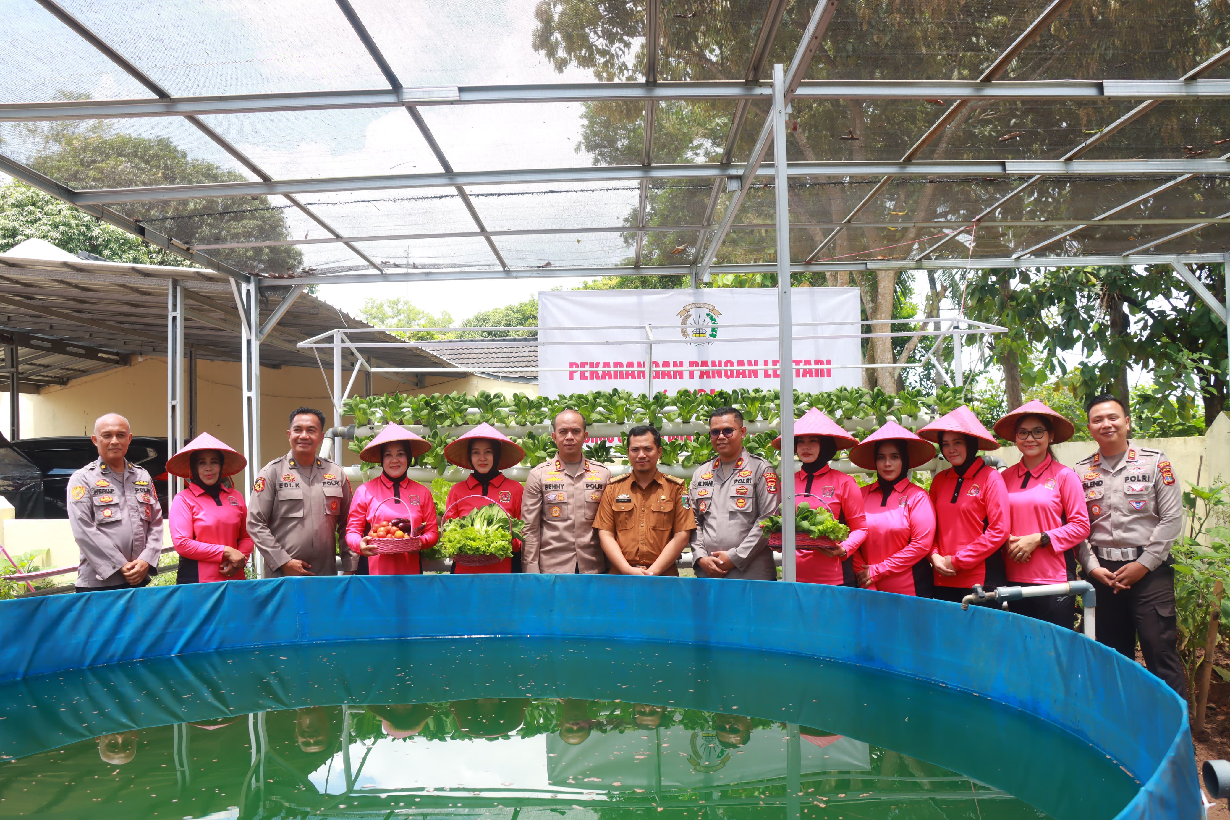 Dukung Program Asta Cita Pemerintah, Polres Lampung Timur Launching P2L