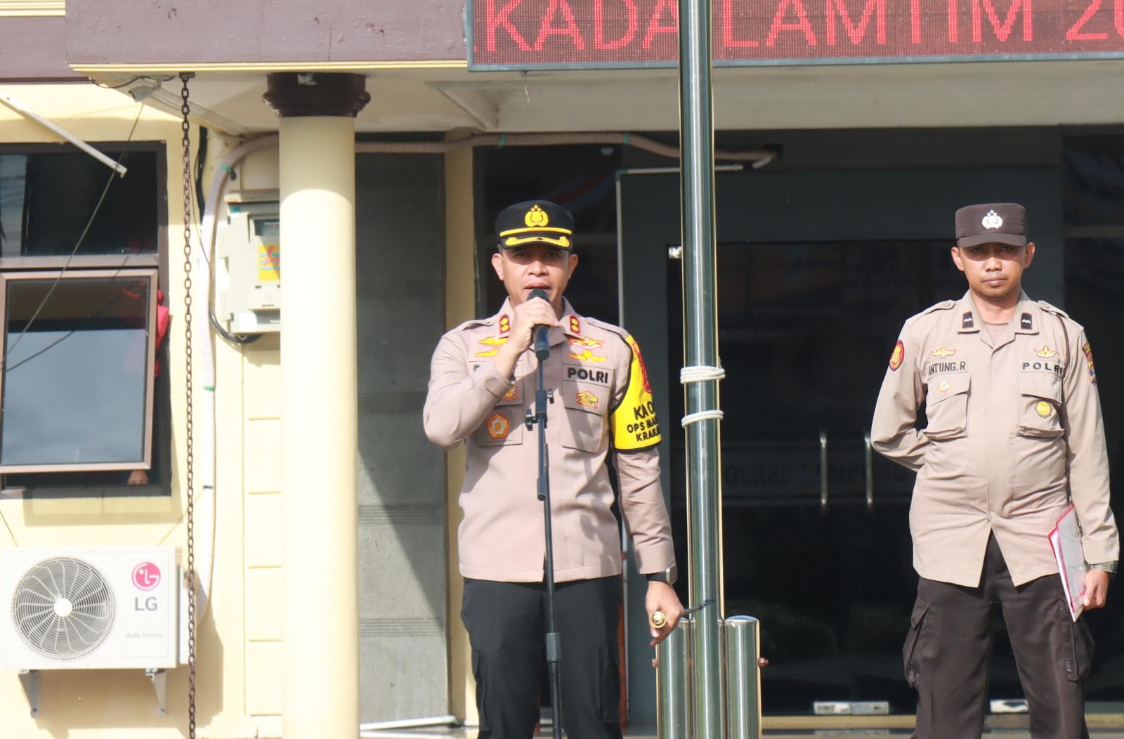 Polres Lampung Timur Siap Gelar Operasi Ketupat Krakatau 2025