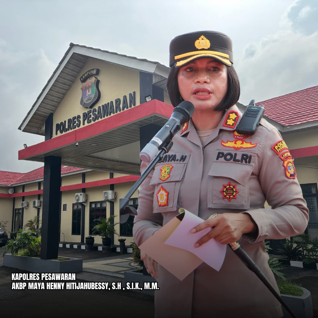 Polres Pesawaran Buka Layanan Penitipan Kendaraan Bagi Pemudik