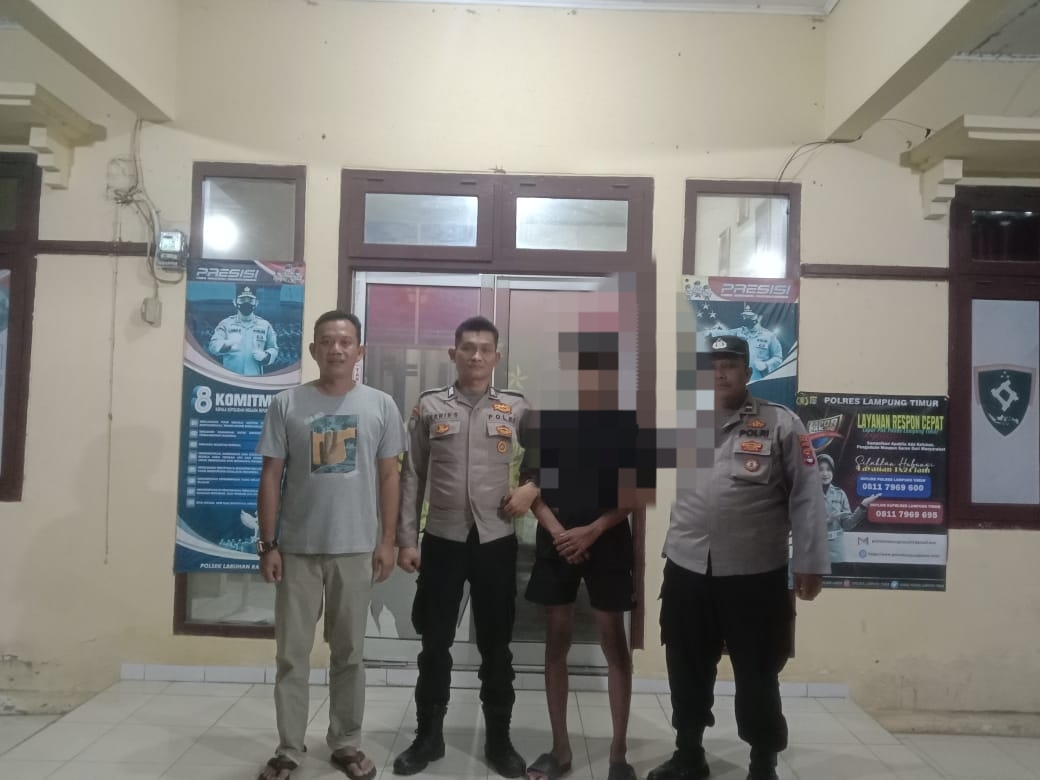 Polisi Ringkus Pelaku Penganiayaan Di Lampung Timur