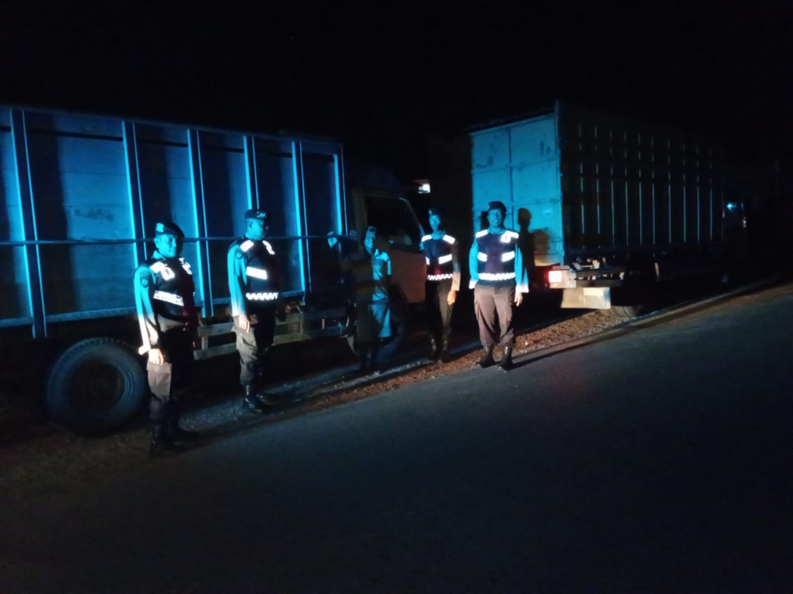 Cegah Premanisme, Polres Lampung Timur Patroli ke Sejumlah Tempat Di Bumi Agung