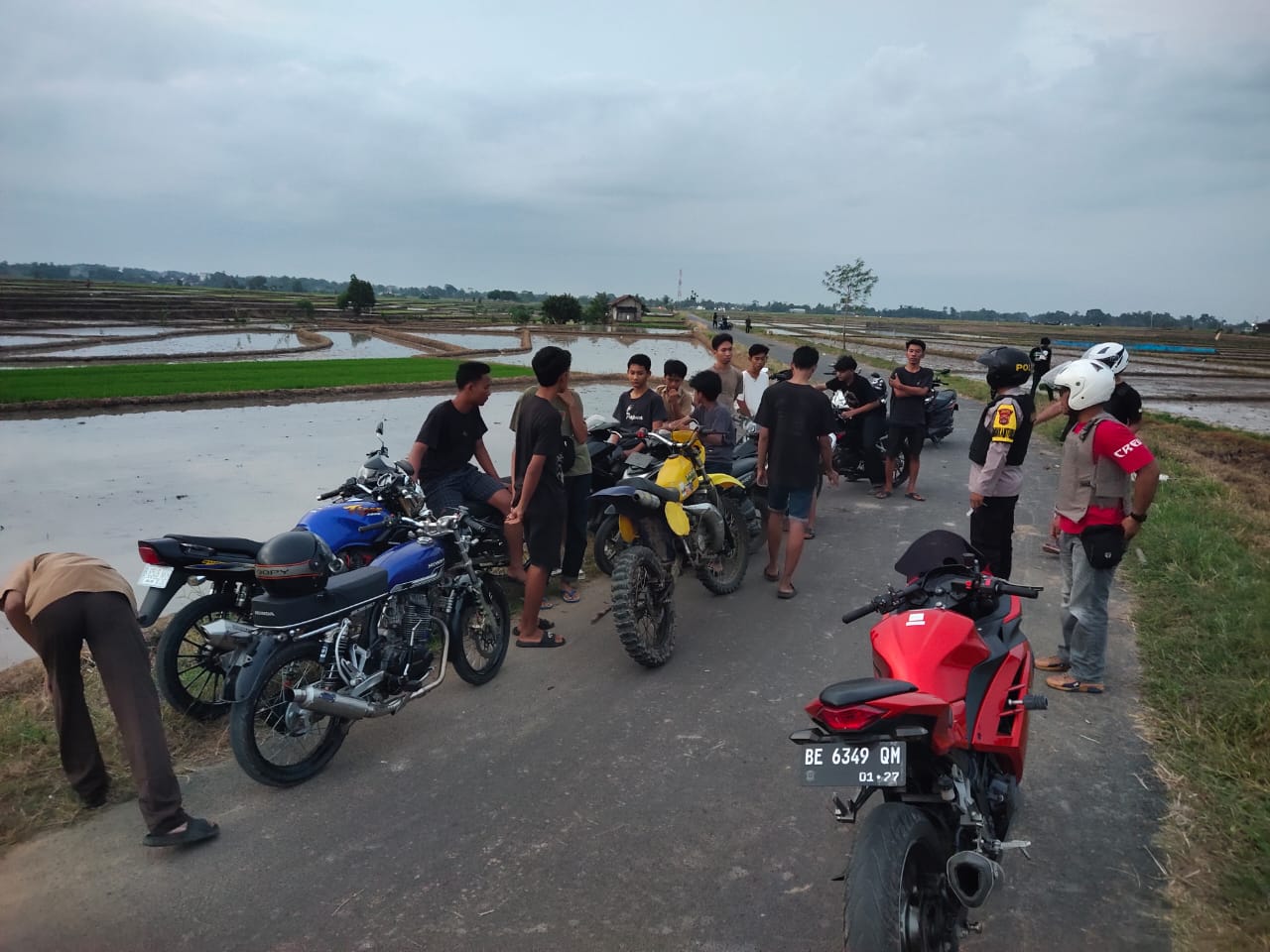 Cegah Premanisme dan Balap Liar, Polres Lampung Timur Laksanakan Patroli Hunting dan Razia