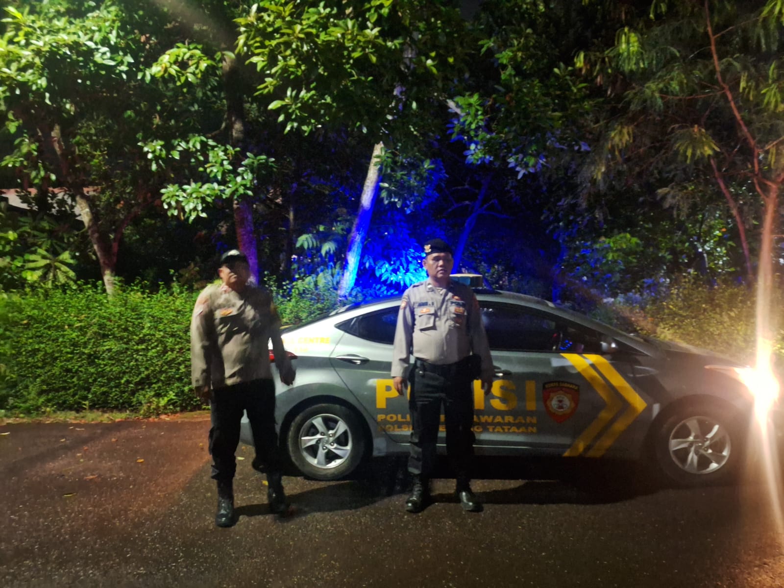 Hunting Antisipasi C3, Polsek Gedong Tataan Tegaskan Komitmen Jaga Stabilitas Wilayah
