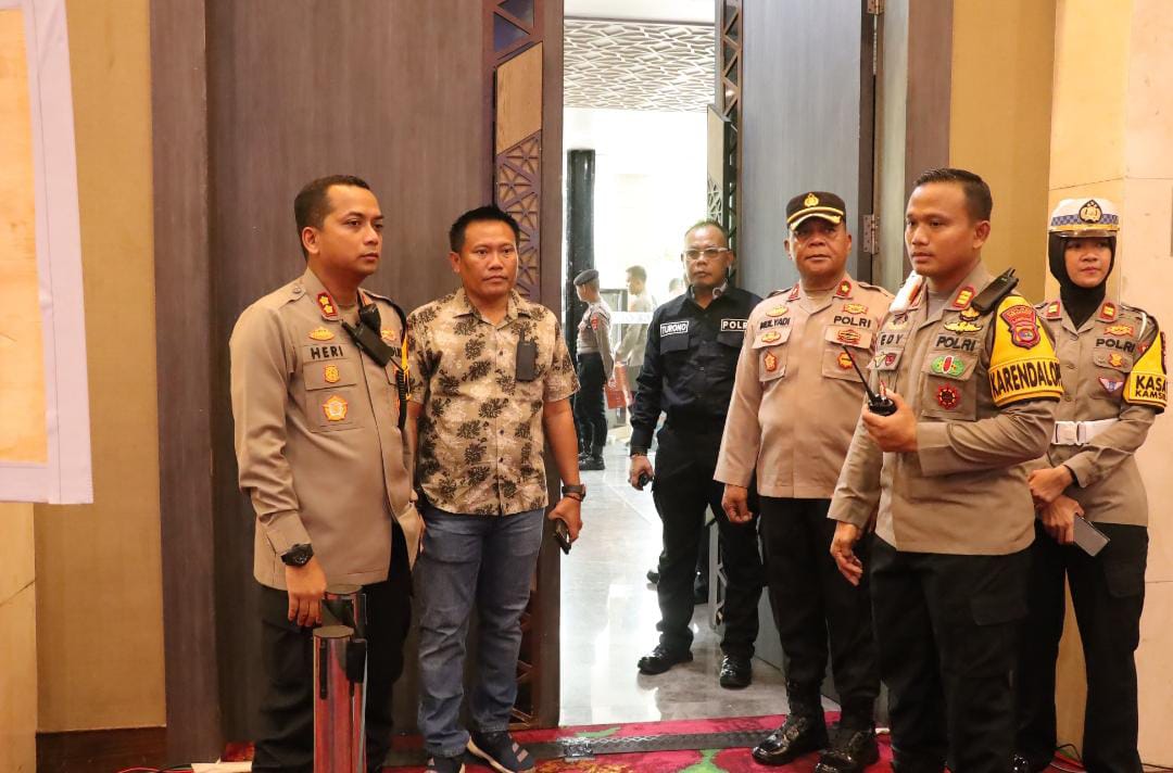 Debat Publik Paslon Bupati dan Wabup Pesawaran dalam PSU 2025 Berjalan Lancar, Polri Fokus Jaga Keamanan