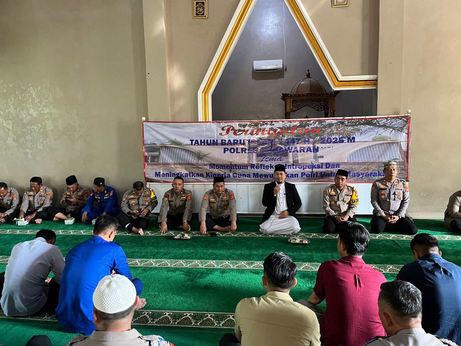 Polres Pesawaran Peringati Tahun Baru Islam 1447 H, Jadikan Momen Introspeksi dan Penguatan Kinerja