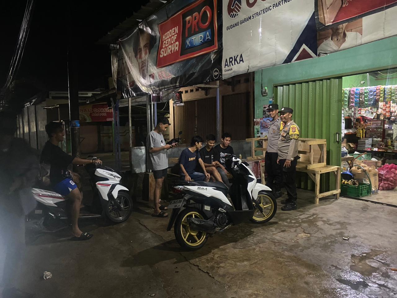 Polsek Kedondong Hadirkan Rasa Aman di Malam Hari, Patroli Aktif digelar Guna Cegah Tindak Pidana C3