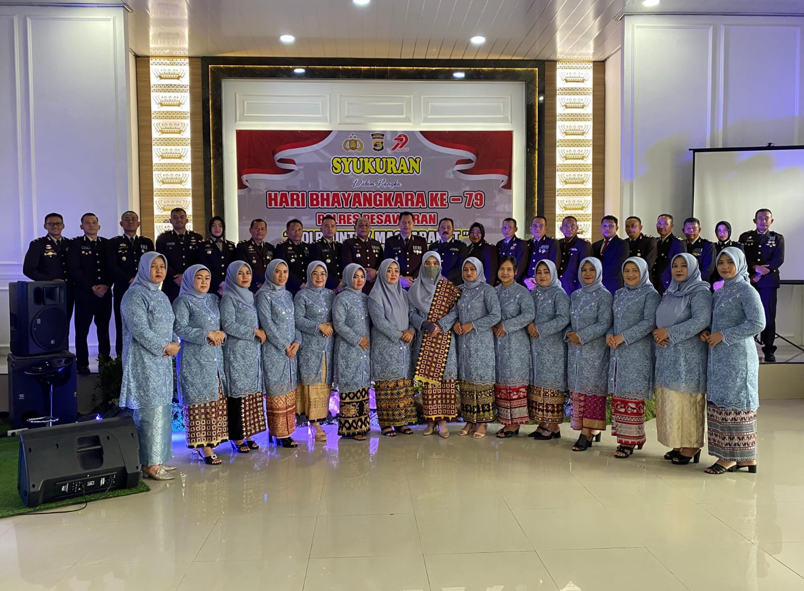 Polres Pesawaran Gelar Syukuran Hari Bhayangkara ke-79, Wujud Rasa Syukur dan Semangat Pengabdian Polri