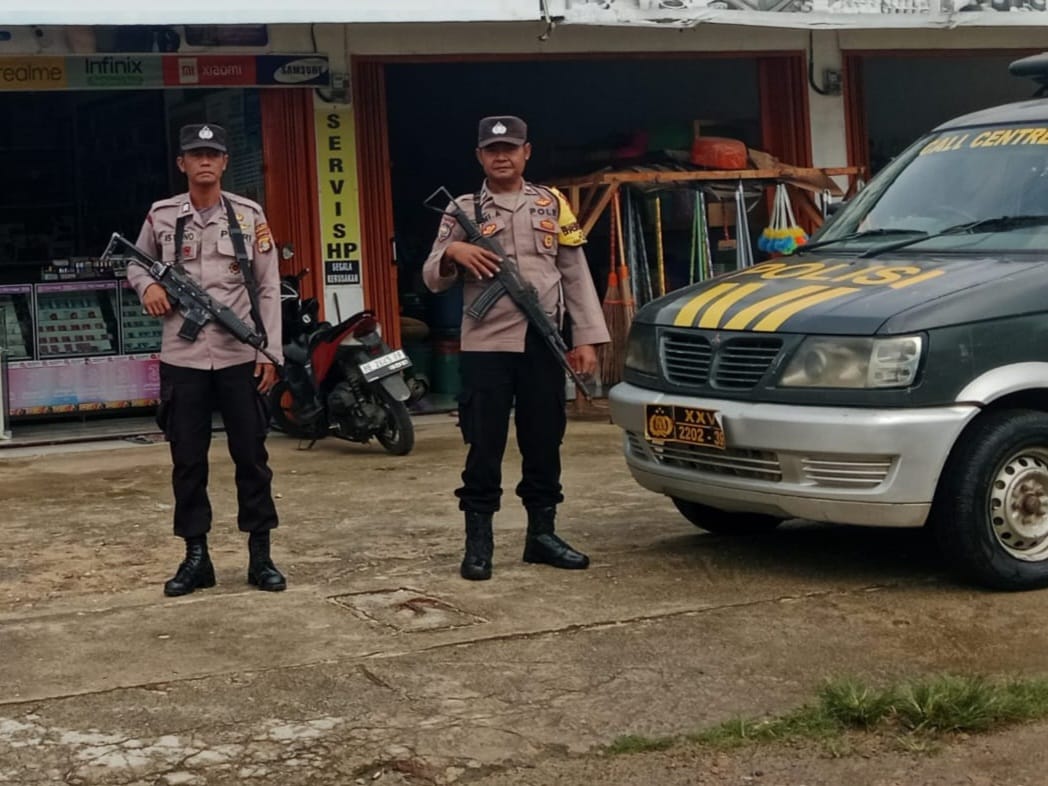Wujudkan Situasi Aman, Polsubsektor Negeri Katon Polres Pesawaran Gencarkan Patroli Presisi