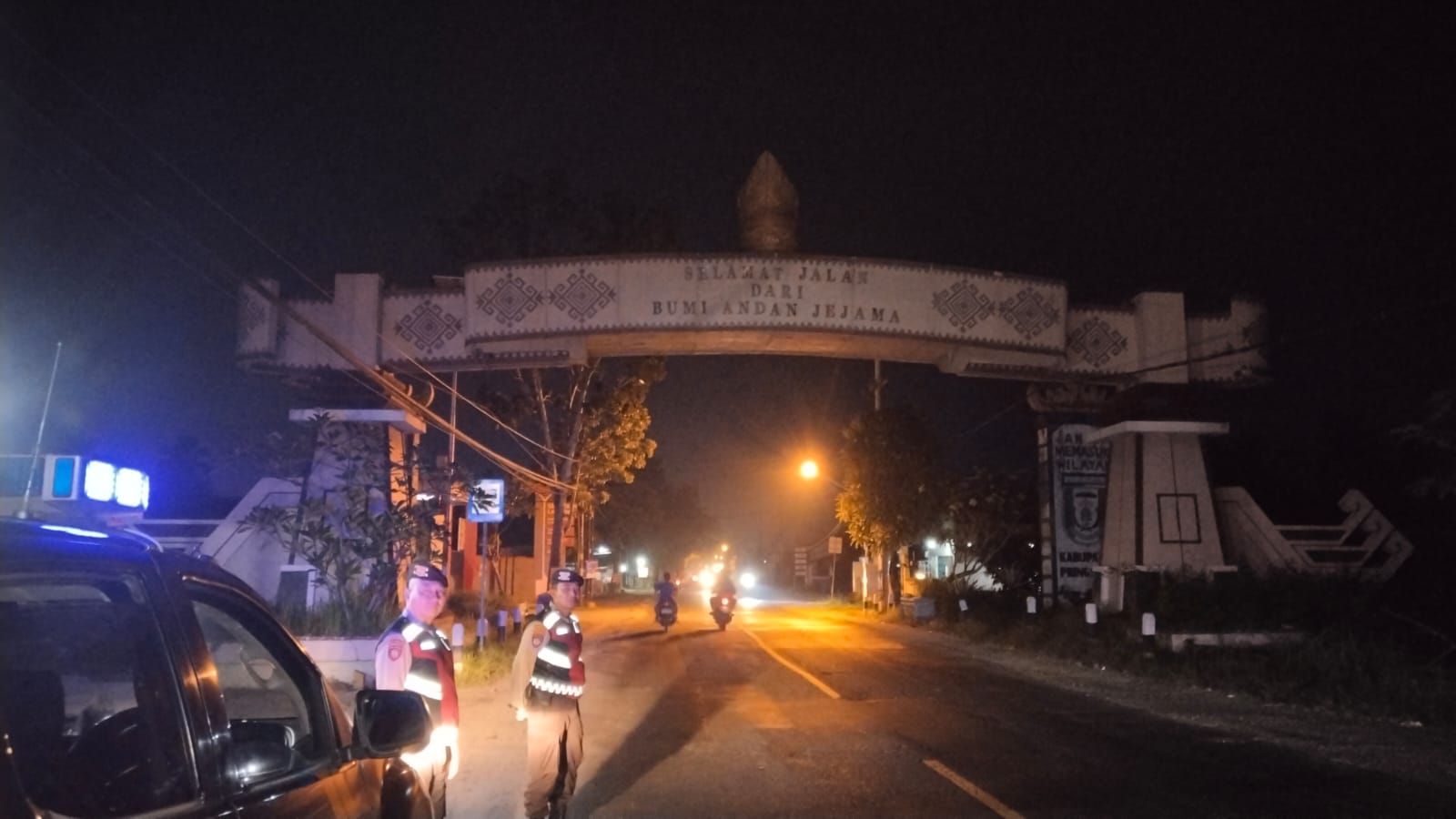 Sat Samapta Polres Pesawaran Gencarkan Patroli Malam Pada Titik Rawan Kejahatan