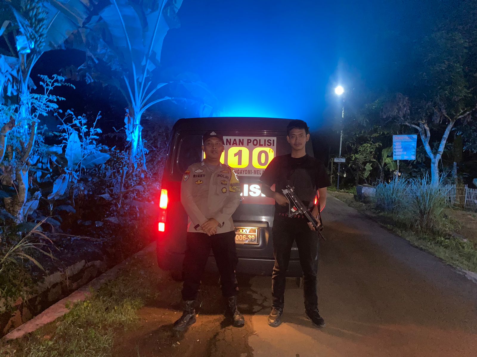 Patroli Presisi Polsek Kedondong, Jaga Keamanan Wilayah dan Cegah Aksi C3