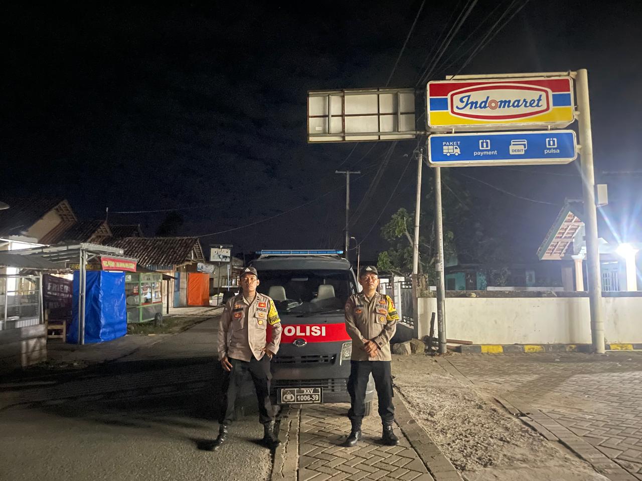 Polsek Kedondong Intensifkan Patroli Malam Hari, Antisipasi C3 dan Tindak Pidana di Wilayah Hukum Pesawaran