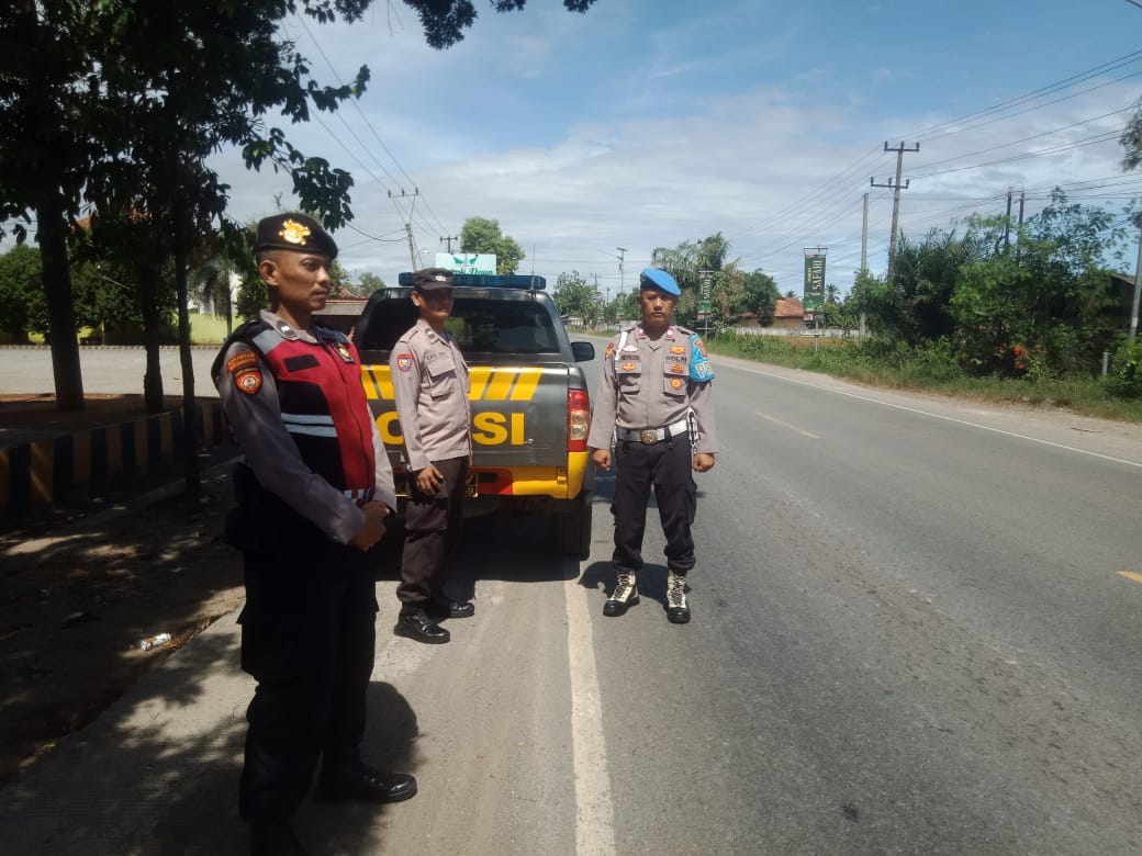 Polsek Tegineneng Gelar Patroli Hunting, Cegah Aksi C3 dan Kejahatan Jalanan di Pesawaran