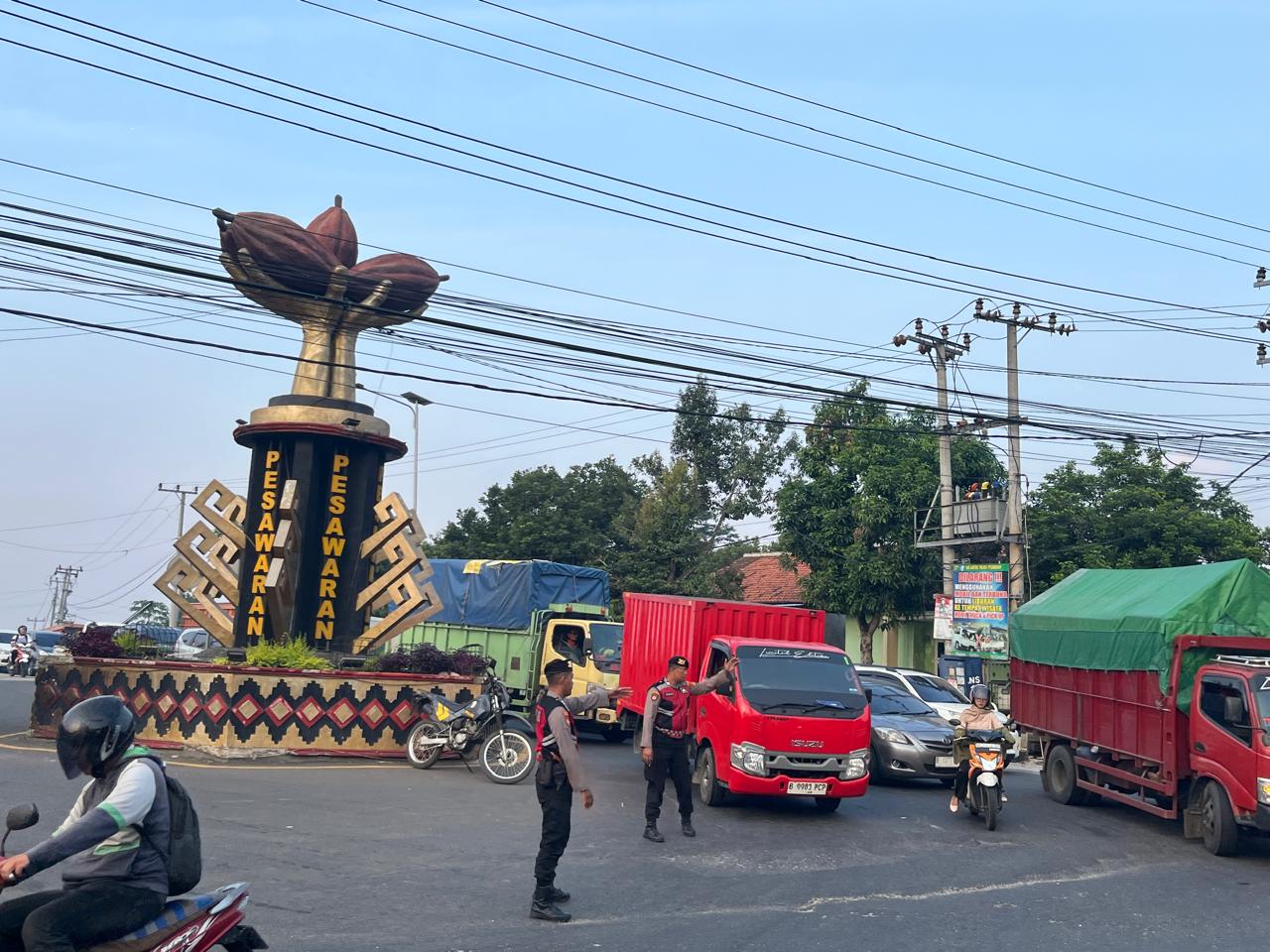 Sat Samapta Polres Pesawaran Gelar Patroli Dan Pam Rawan Sore, Antisipasi Kerawanan dan Lancarkan Arus Lalu Lintas