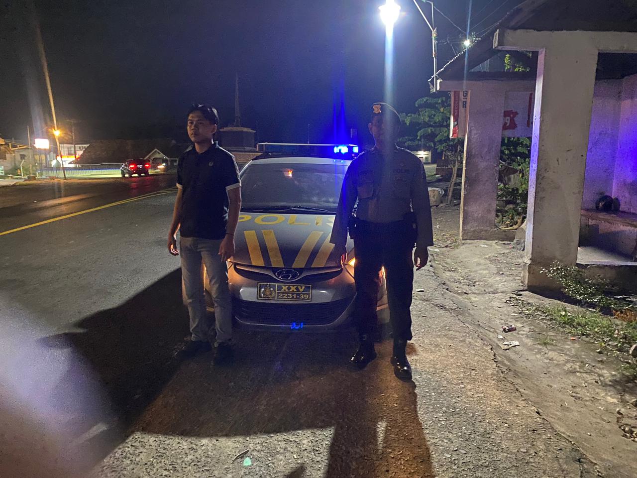 Malam Aman, Masyarakat Nyaman : Polsek Tegineneng Gelar Patroli Hunting Antisipasi Tindak Kriminal Malam Hari