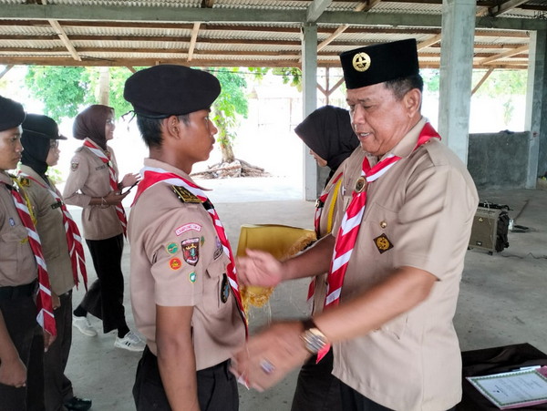 Lantik Bantara dan Pengurus Saka Bhayangkara, Kompol Zulkarnain : "Pentingnya nilai-nilai Pramuka"