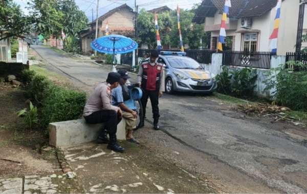 Polsek Gedong Tataan Intensifkan Patroli Dialogis dan Hunting System, Antisipasi C3 dan Kejahatan Jalanan