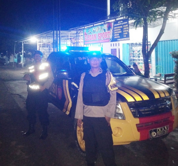 Cegah C3 dan Kejahatan Jalanan, Polsek Tegineneng Intensifkan Patroli Hunting dan Himbauan Kamtibmas