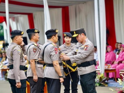 Kabaharkam Polri Pimpin Serah Terima Jabatan Kakorsabhara