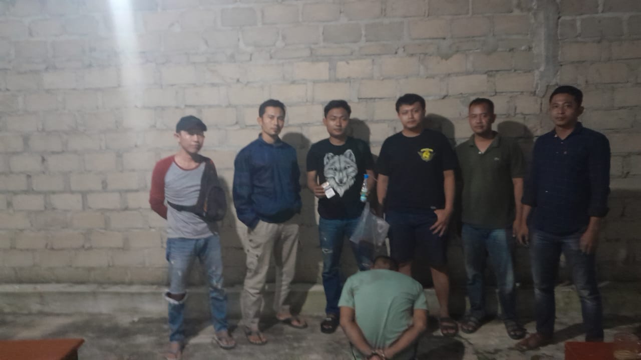 Sedang Pesta Sabu Pria Rawa Jitu Utara Ditangkap Oleh Sat Res Narkoba Polres Mesuji