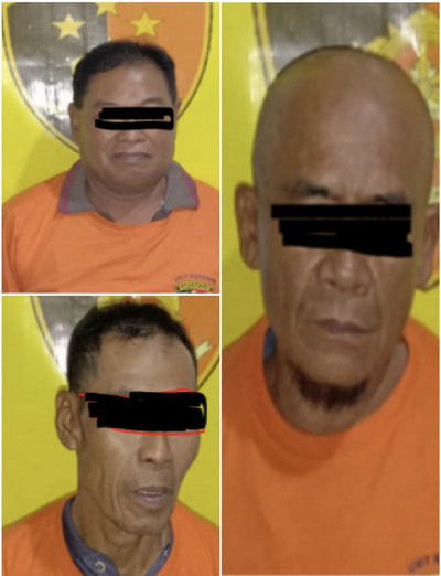 Polsek Merbau Mataram Res Lamsel  menggrebek judi Koprok, 3 Pelaku diamankan
