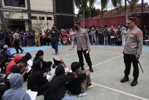 Cepat tanggap, Polresta Bandar Lampung amankan 324 remaja diduga akan tawuran