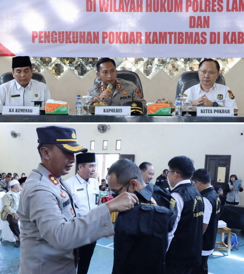 Polres Lampung Utara laksanakan FGD dan pengukuhan Pokdar Kamtibmas