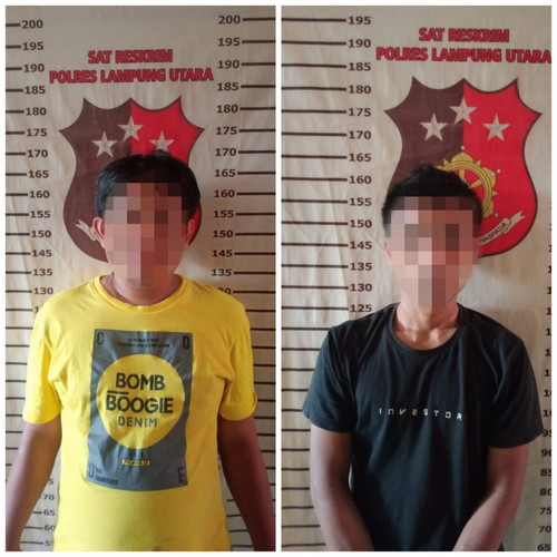 Dua pelaku Curas di ringkus jajaran TEKAB 308 Presisi Polres Lampung Utara