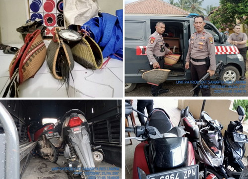 Brantas Perjudian, Sat Samapta Polres Lampung Timur Grebek arena judi Sabung Ayam