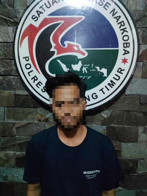 Sat Res Narkoba Polres Lampung Timur Amankan Seorang Pelaku pengedar Narkoba