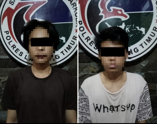 Hendak Pesta Narkoba, 2 Orang Pemuda Diamankan Sat Res Narkoba Polres Lampung Timur