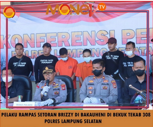 Tekab 308 Presisi Berhasil Bekuk Pelaku Perampas Setoran Brizzy