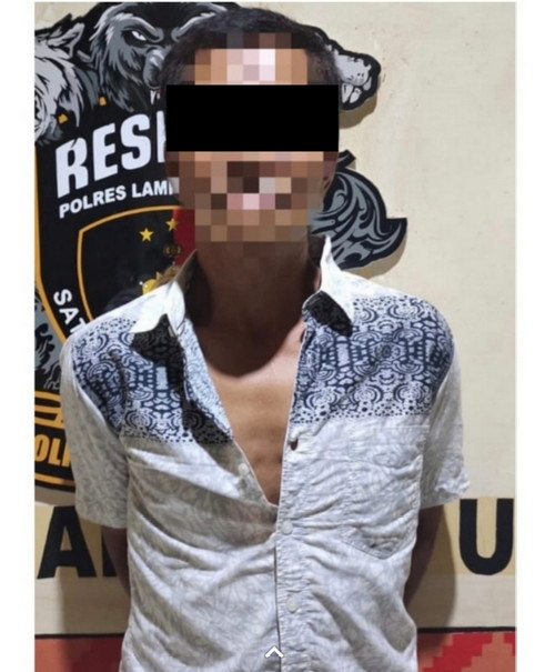Akibat pamerkan kelaminnya di hadapan para siswi, BS ditangkap Polisi