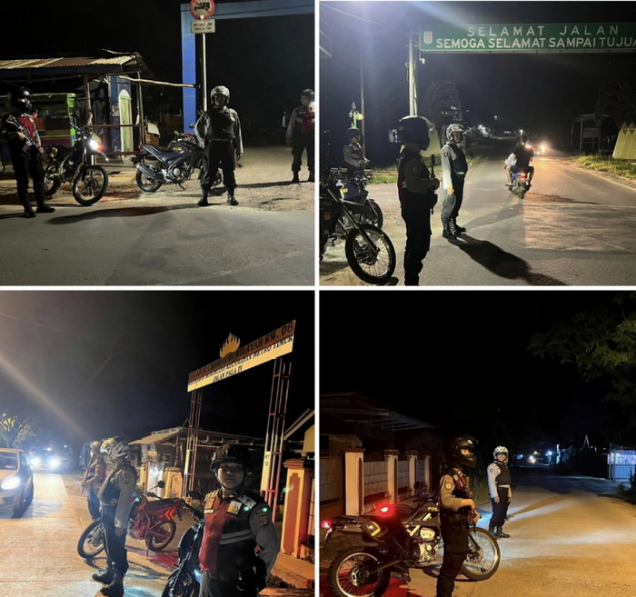 Antisipasi Aksi Geng Motor dan Kriminalitas, Sat Samapta Polres Metro Lakukan Patroli Malam