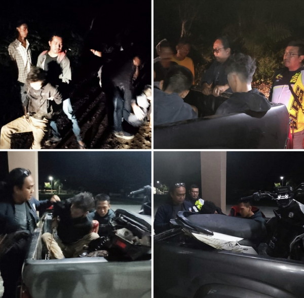 Tekab 308 Polres Mesuji dan Polsek Tanjung Raya berhasil amankan 2 Pelaku Curanmor