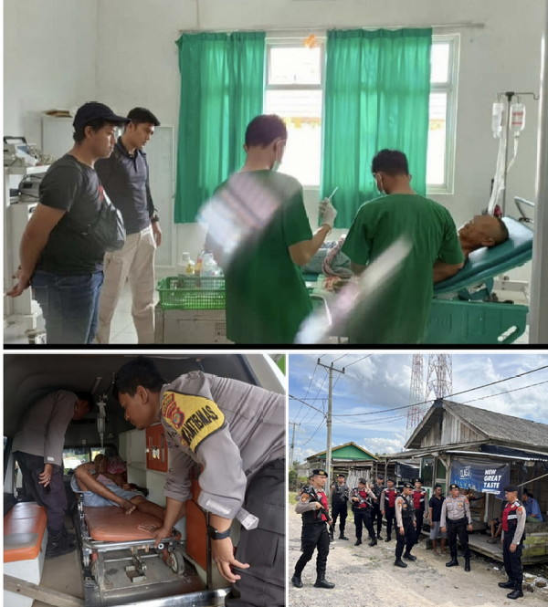 Seorang Pria, Warga Desa Wiralaga 1 menjadi Korban Penembakan oleh Dua Pelaku yang tidak lain adalah Saudara Istrinya