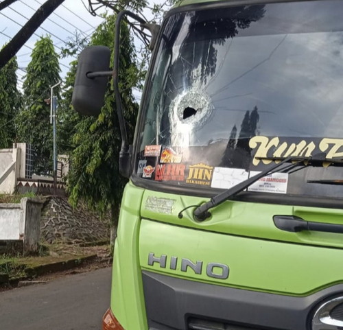 Terduga pelaku pelemparan kaca mobil diamankan Tim TEKAB 308 Presisi Polres Lampung Utara