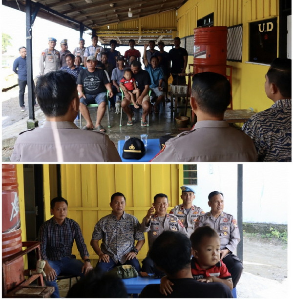 Jumat curhat Polres pesisir barat,  terima keluhan dan ada sesi tanya jawab