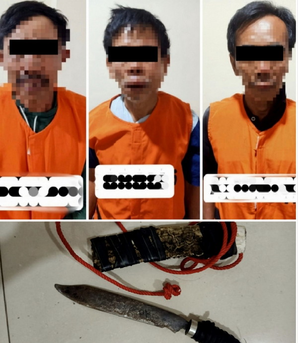 Tekab 308 Presisi Polres Lampung Selatan Berhasil Mengamankan 3 Tersangka Pencuri Sapi