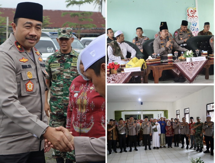 Jumat Curhat Wakapolda Lampung di MA Daarul Ma'arif  Natar