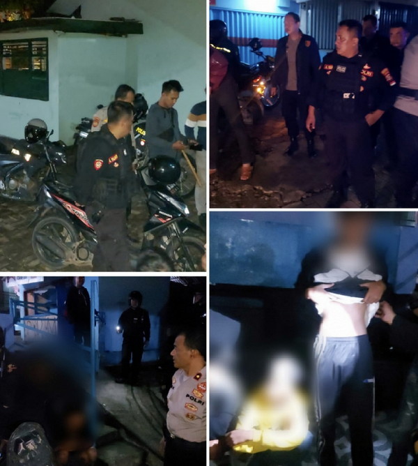 Diduga Hendak Tawuran, Tim Gabungan Polresta Bandar Lampung Amankan 9 Remaja