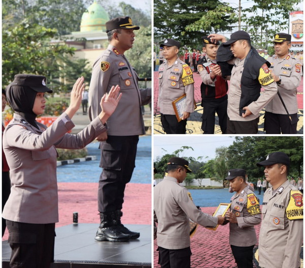 Berikan Reward And Punishment, Kapolres Pesawaran : Jadikan Teladan Untuk Pengabdian Lebih Baik