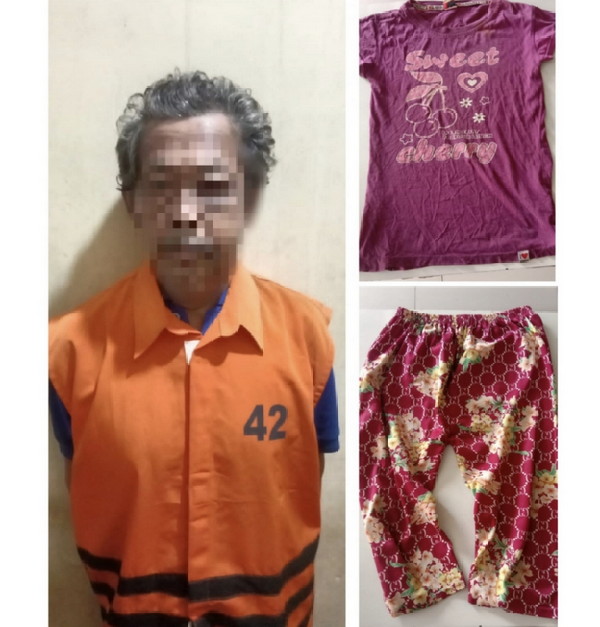 Tekab 308 Presisi Polsek Katibung, Amankan kakek pelaku cabul anak dibawah umur