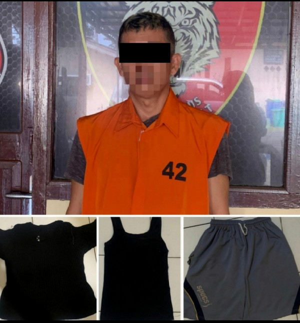 Memilukan, anak umur 14 tahun di cabuli Bapak tiri nya, Pelaku di amankan Polsek Katibung