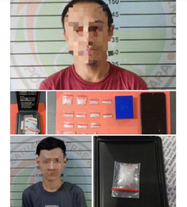 Kembali, Belasan Paket Shabu di Sita Petugas Dari Dua Orang Warga Bukit Kemuning