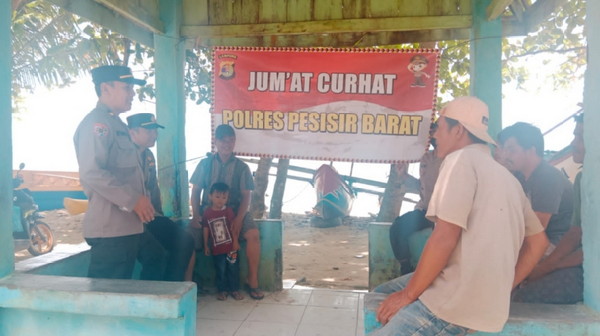 Jumat Curhat Polres Pesisir Barat