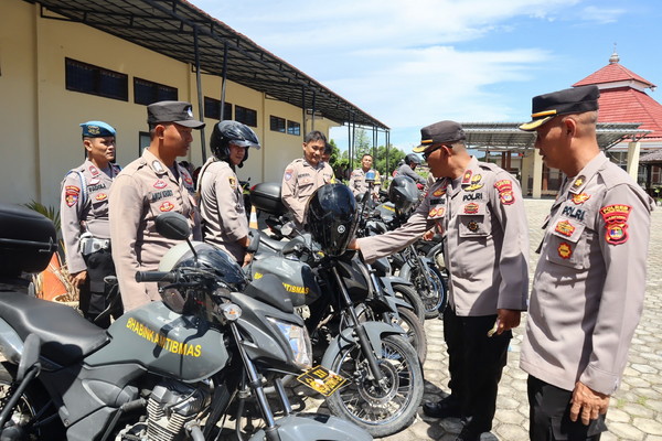 Randis dan senpi kesiapan pengamanan mudik lebaran