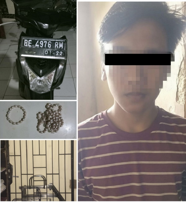 Dua Bulan Buron, Seorang Pria di Amankan di Polsek Kedondong Pesawaran
